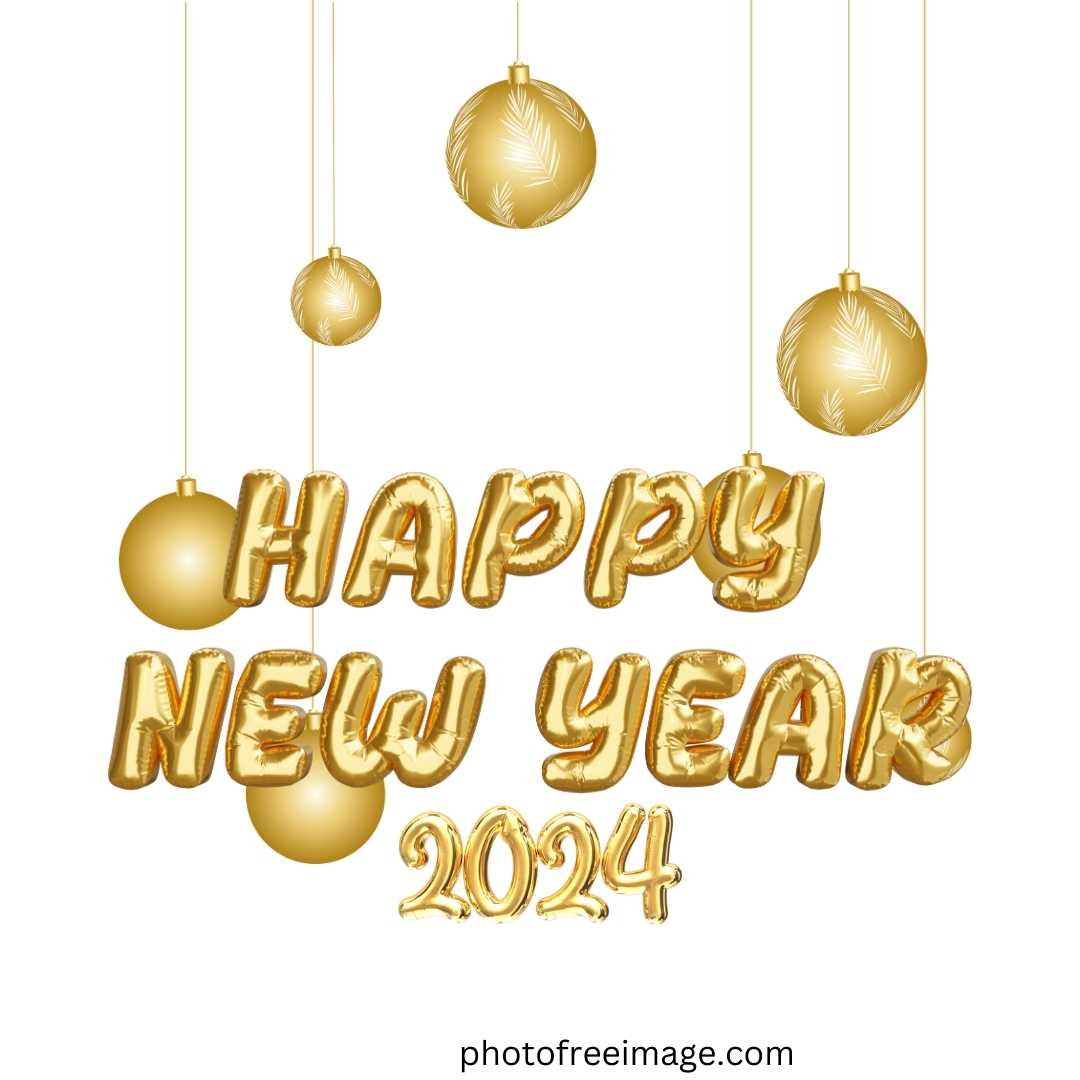 happy new year 2024 clipart