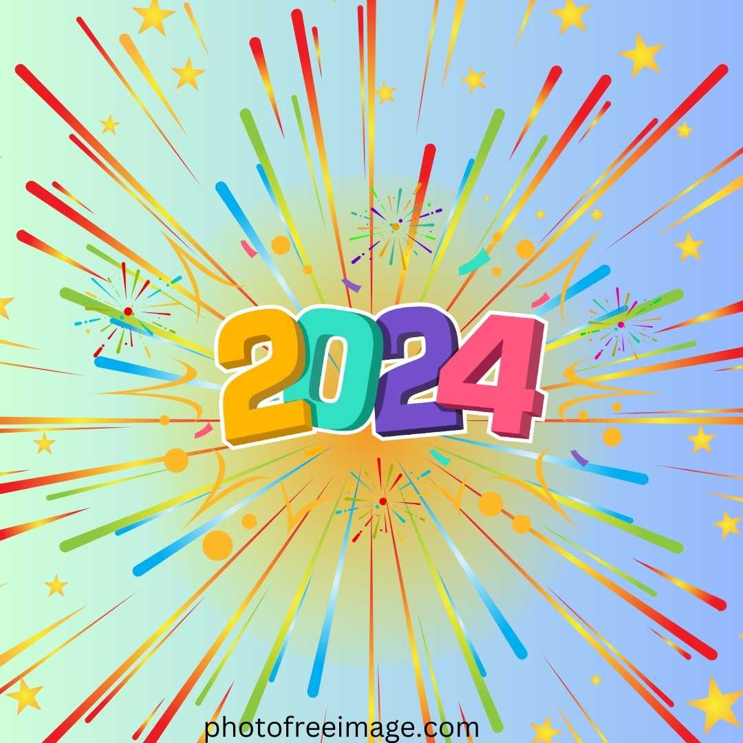 happy new year 2024 photos free download