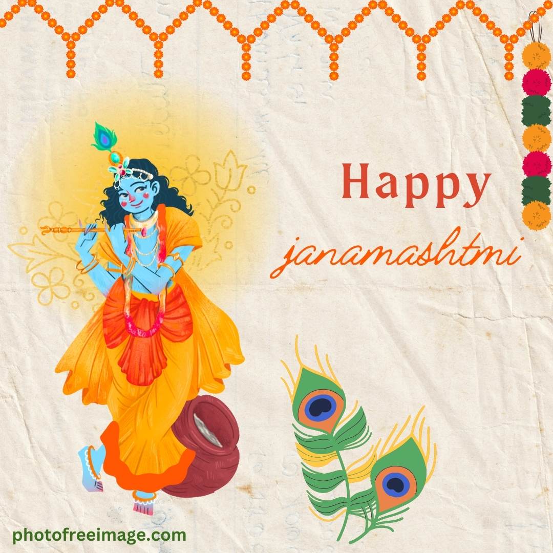 happy janmashtami images with quotes

