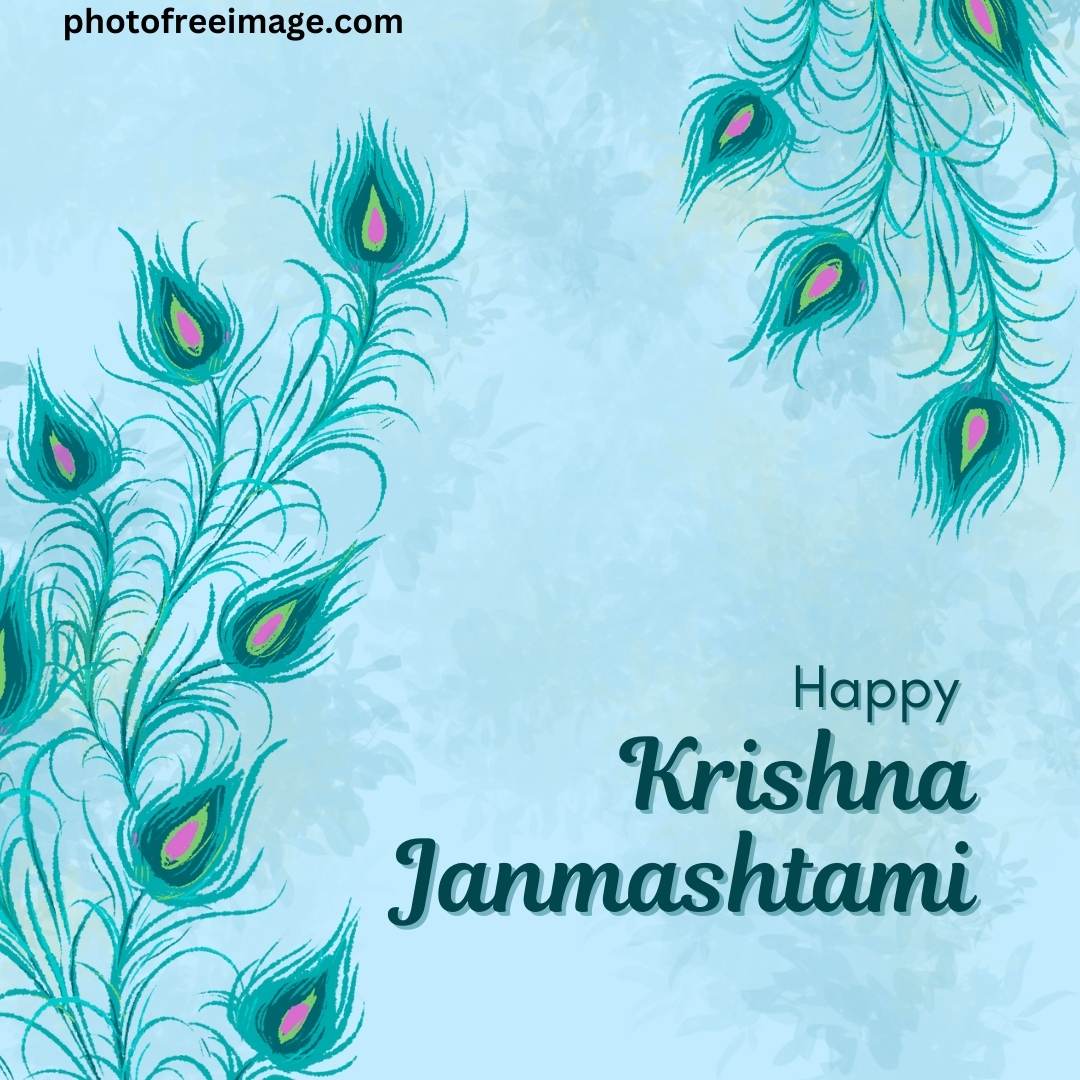 happy janmashtami drawing

