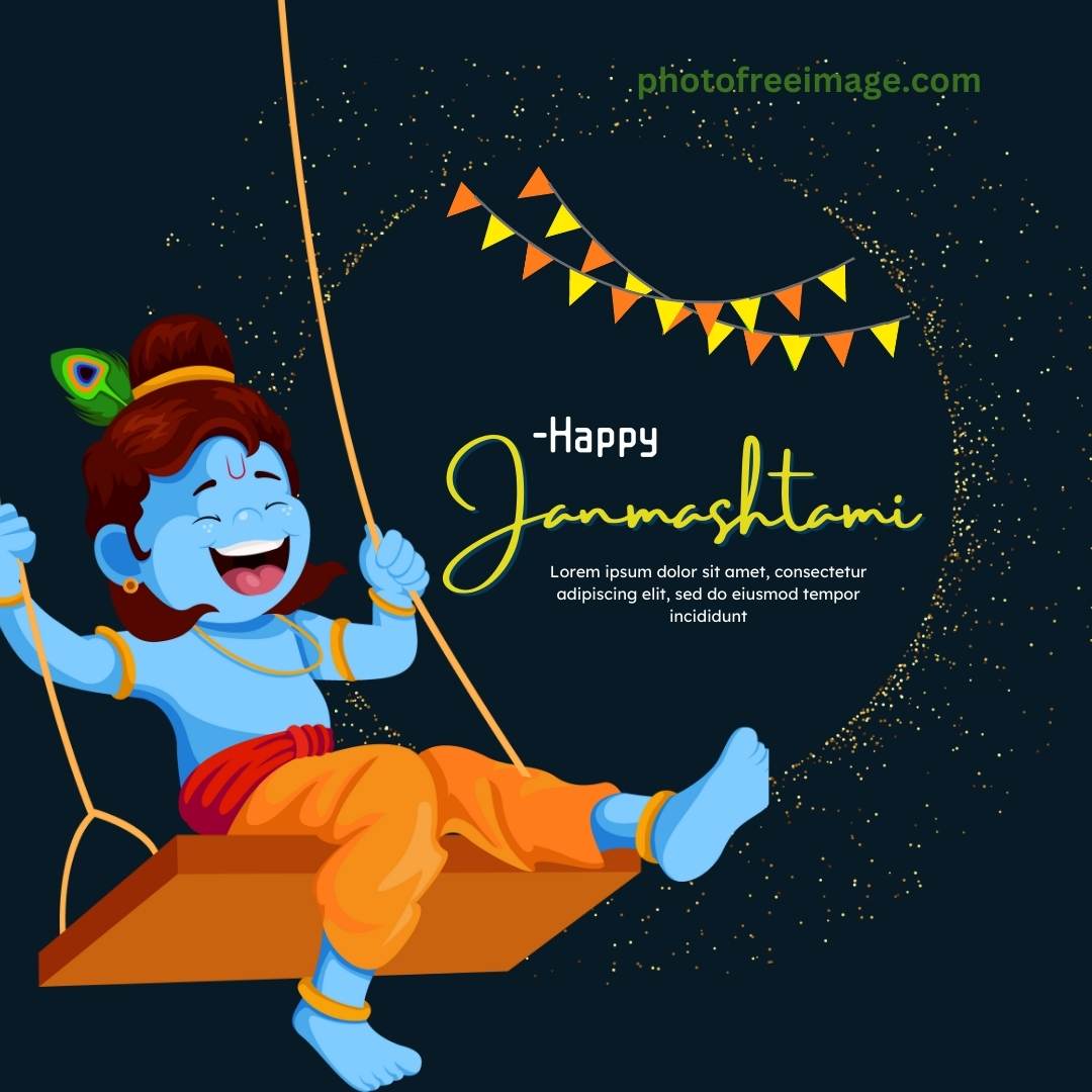 happy janmashtami images in hindi

