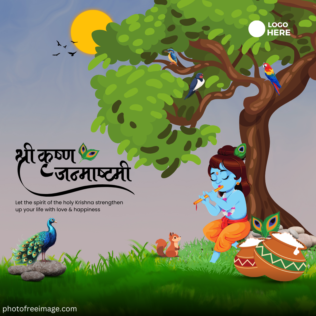 whatsapp happy janmashtami images hd