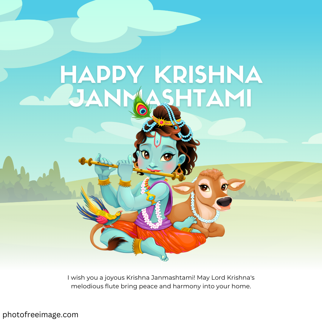 happy janmashtami wishes in hindi 